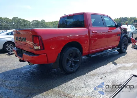 2017 Ram 1500 Night 4X4 5'7 Box z USA, uszkodzony, nr VIN 1C6RR7MT8HS614196